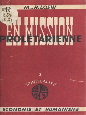 cover image of En mission prolétarienne (1)